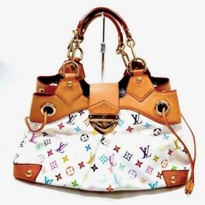 Louis Vuitton Ursula Murakami Multicolor Monogram Shoulder Bag Limited Edition